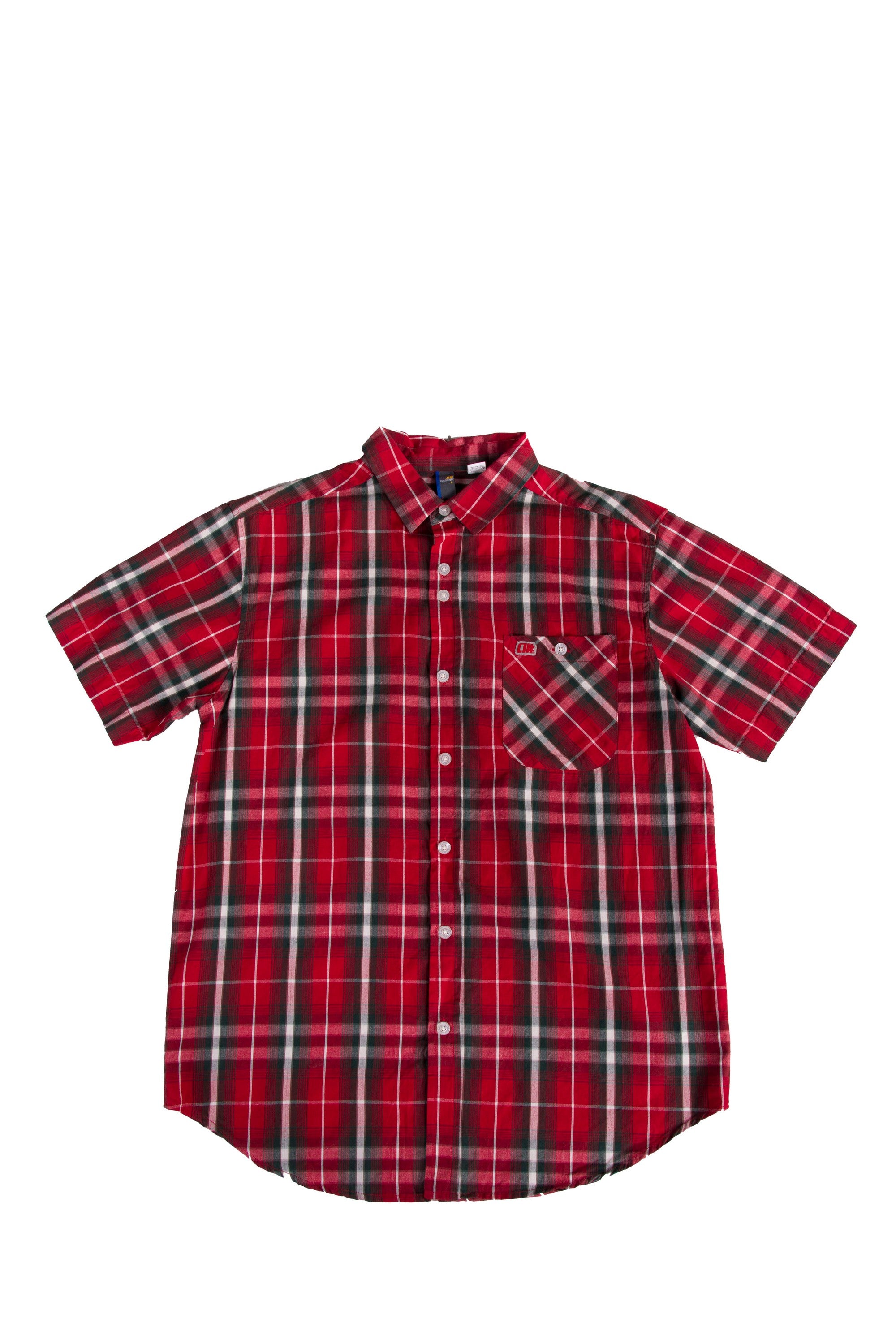 Alphanumeric Pavlovsk Plaid Short-sleeve