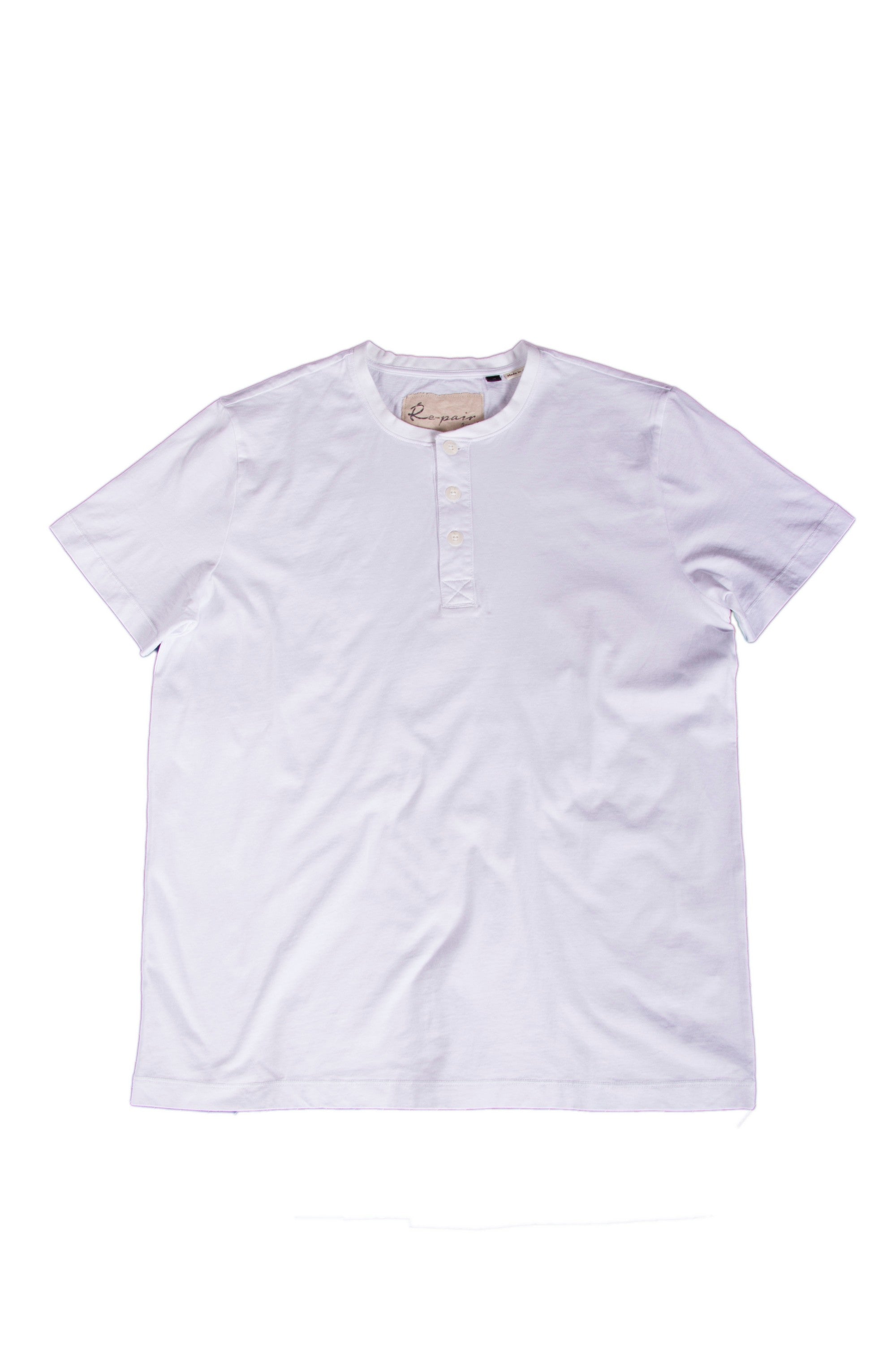 Re*pair Short-sleeve Knit Henley