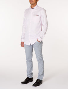 JARR Long Sleeve Solid Woven Shirt