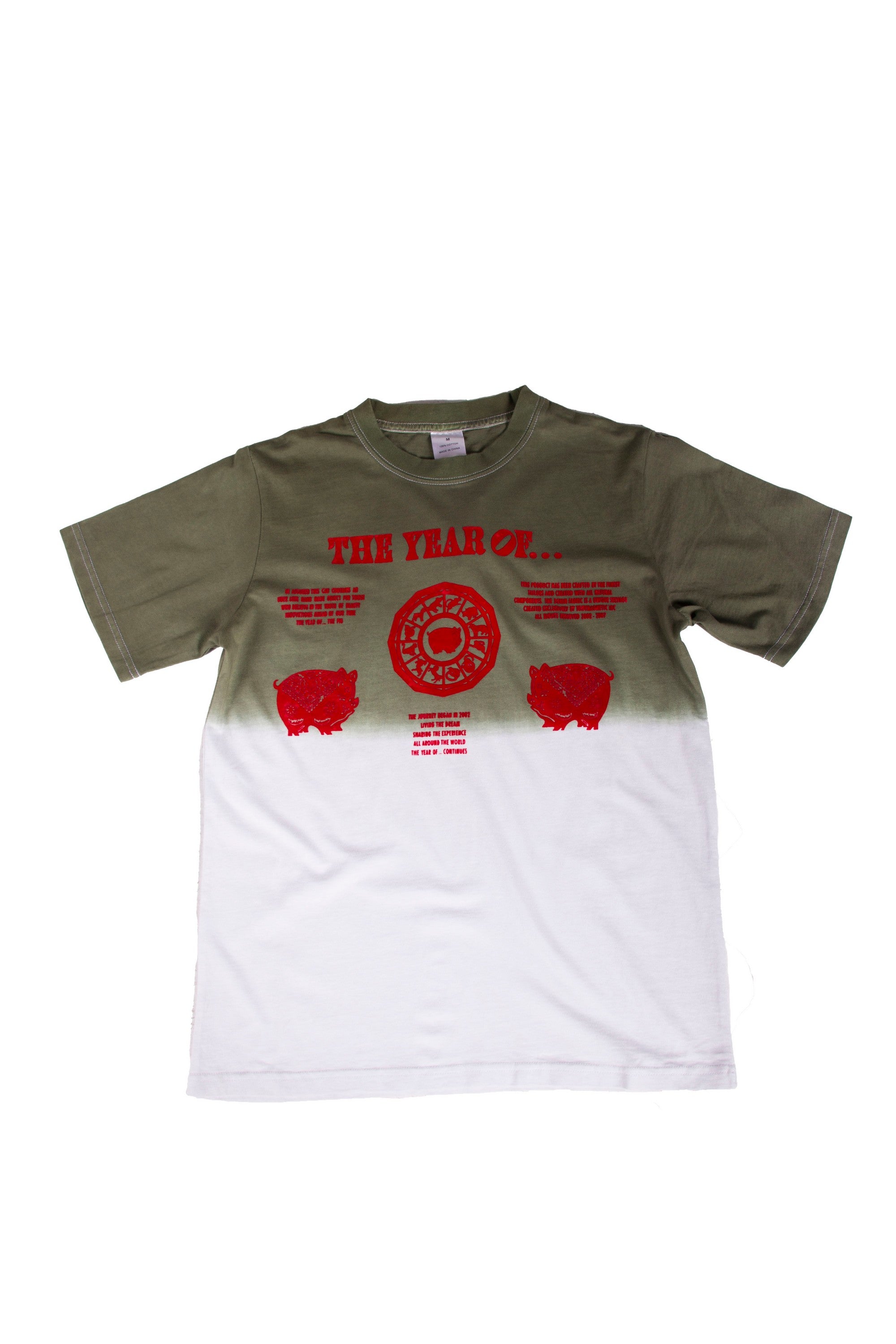 Year Of White Camo Tee