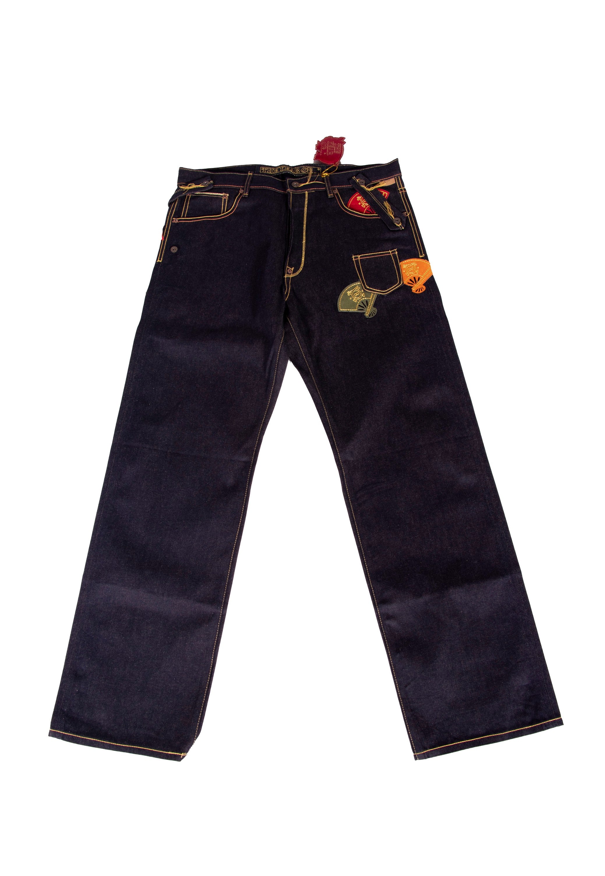 Year Of Pig Fans Denim Jeans