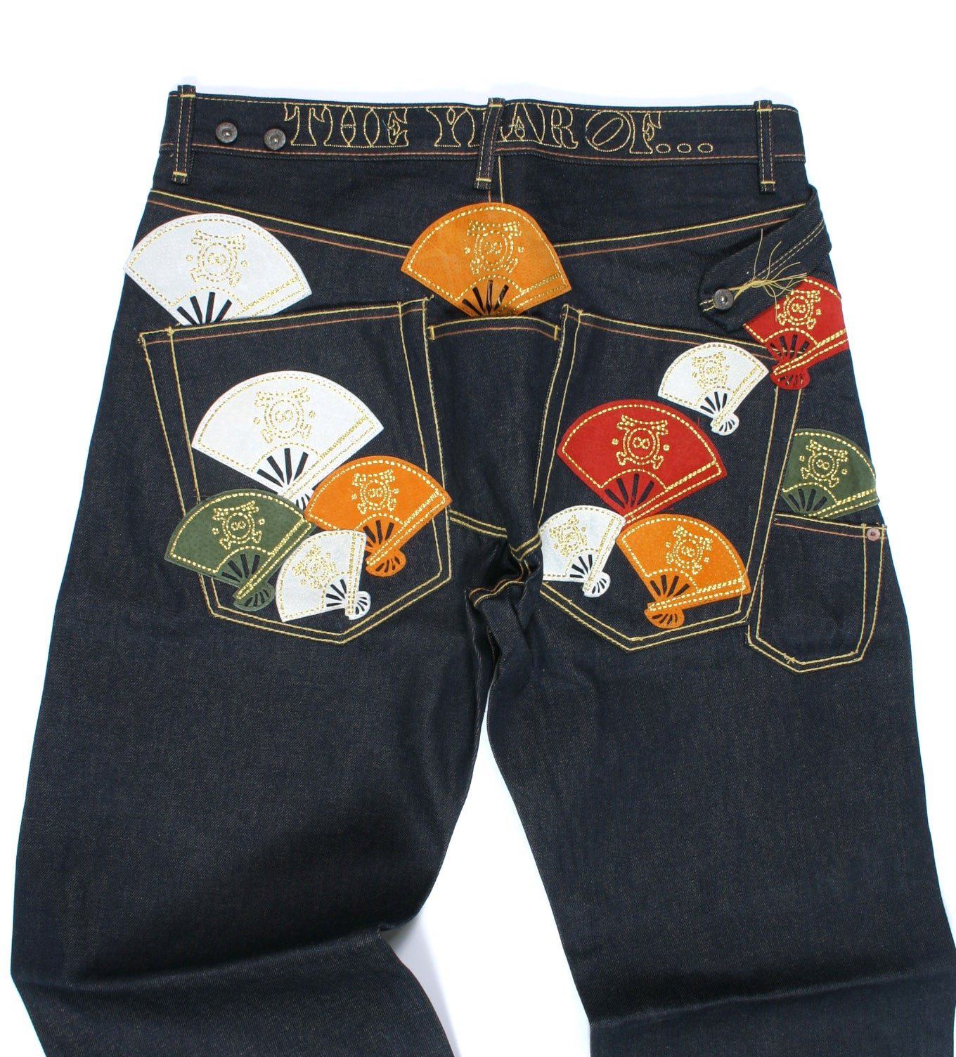 Year Of Pig Fans Denim Jeans