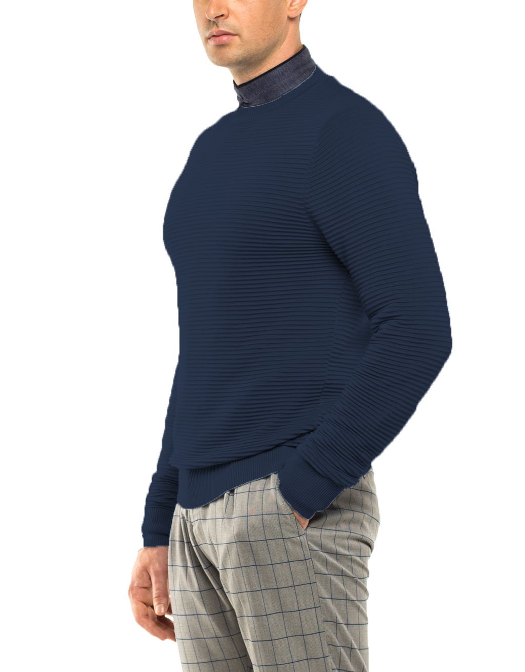 JUDE Long Sleeve Crew Neck Sweater