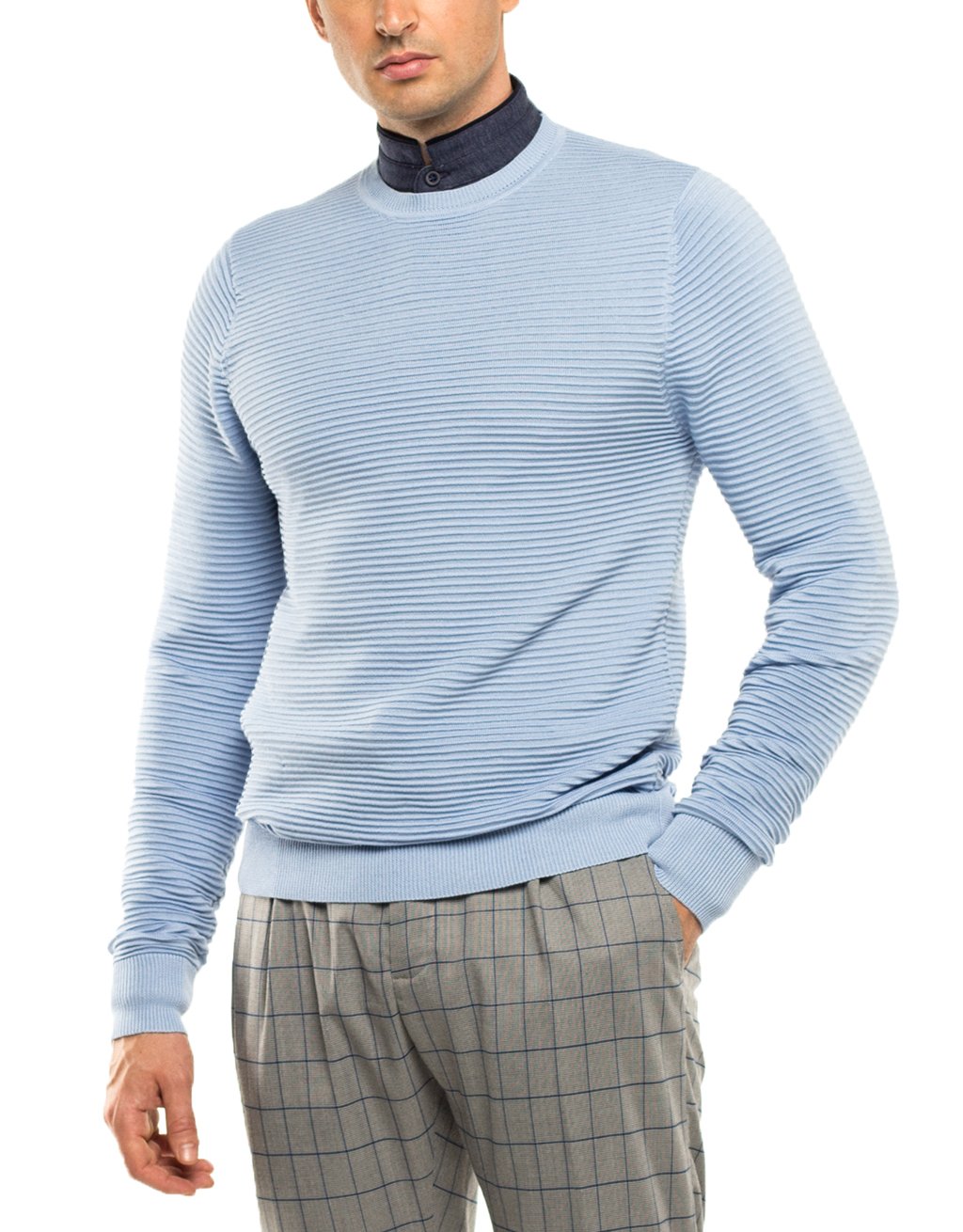 JUDE Long Sleeve Crew Neck Sweater